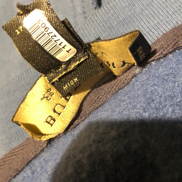 Burberry London Runway Sweatshirt asymmetrical off shoulder rare unique blue - Picture 9 of 14